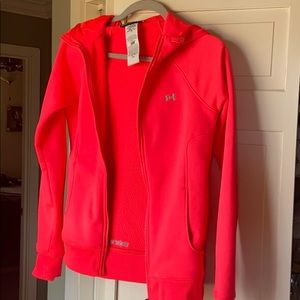 UnderArmour bright pink jacket